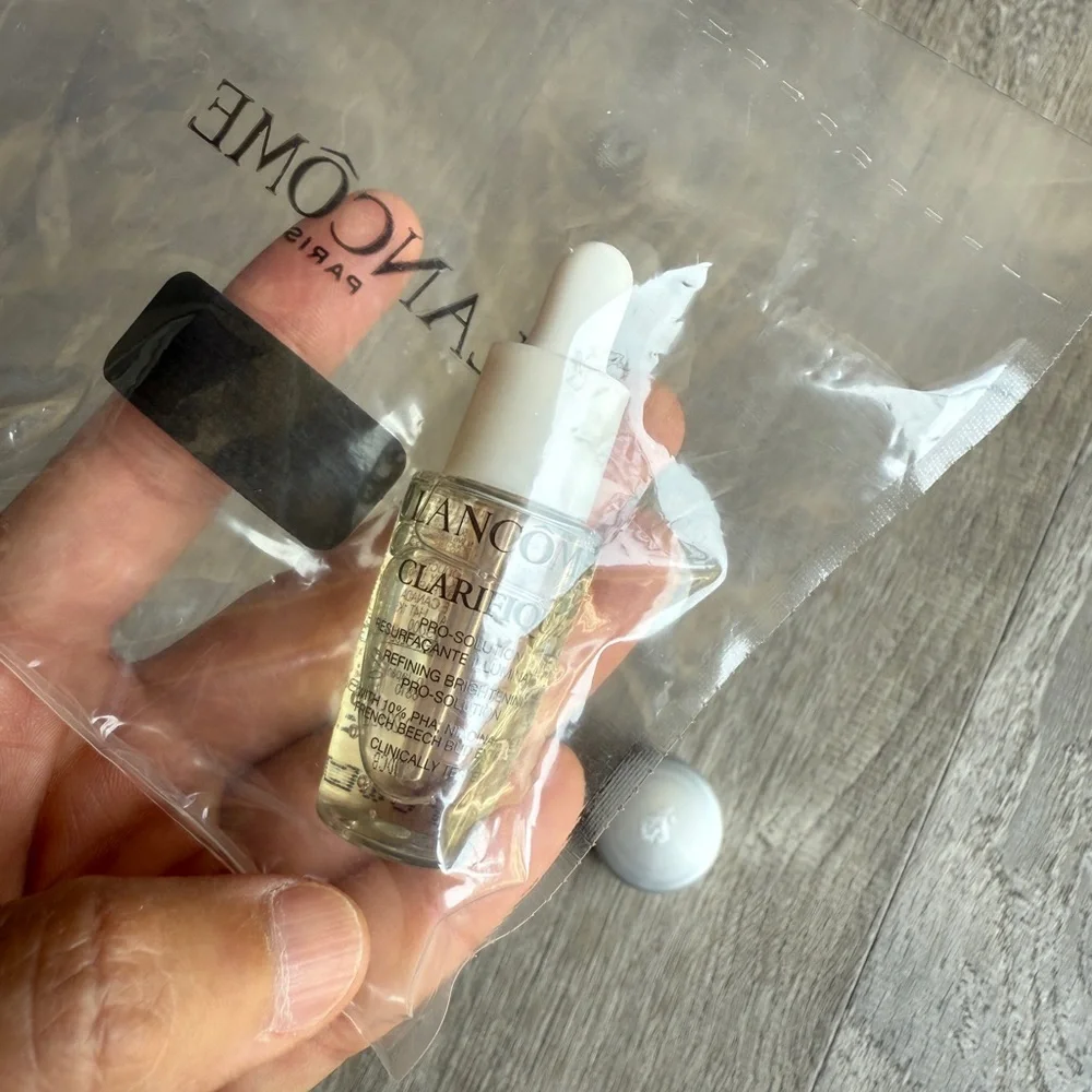 LANCÔME skincare set serum & cream - tester size